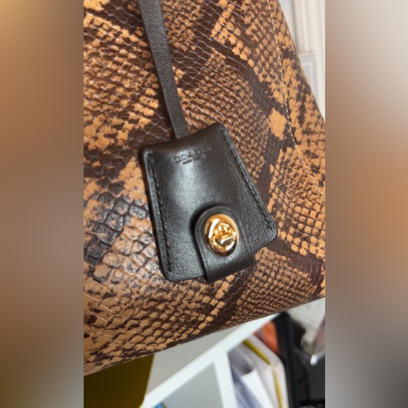 Coach Python Margo Carryall Tote - Picture 4 of 14